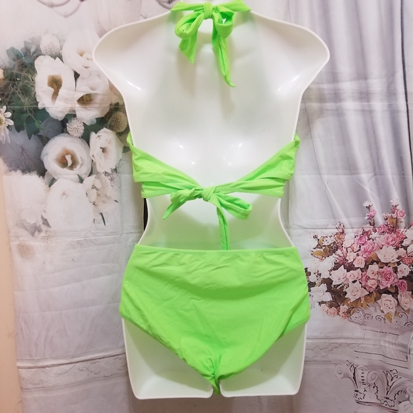 Women Two Piece Bikini Swimsuit Swimwear Beachwear  Bathing Bikiki Large - Picture 3 of 9